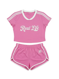 Pink Women's 2 Piece Set