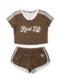 Cheetah Women's 2 Piece Set