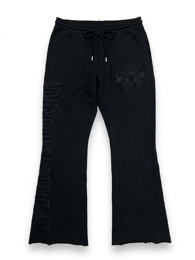Black Real Life Sweats