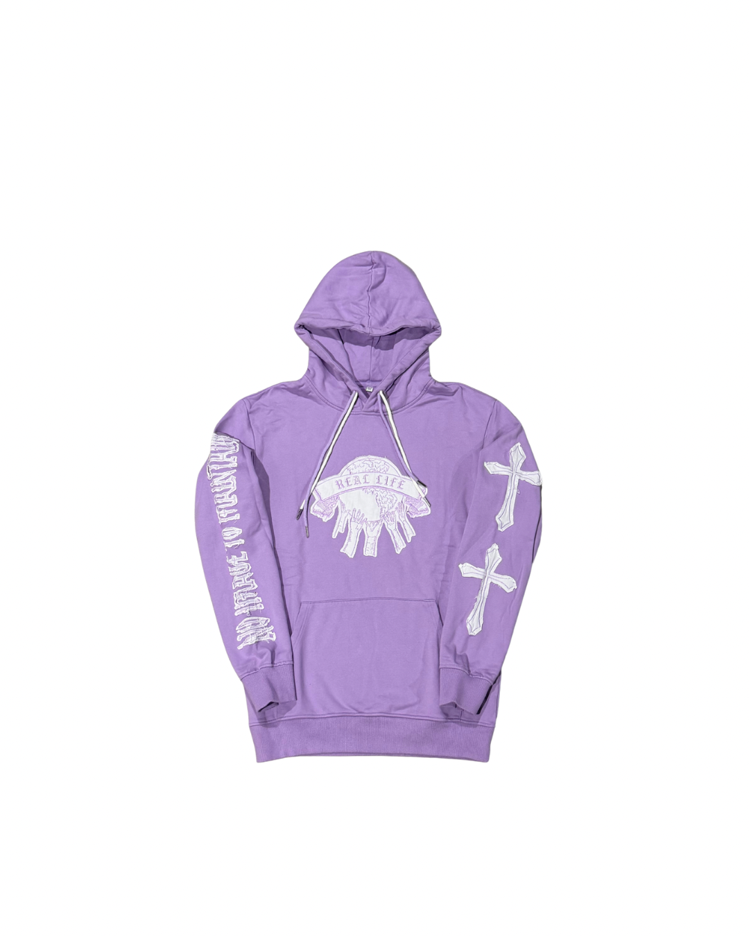 Purple Real Life Hoodie